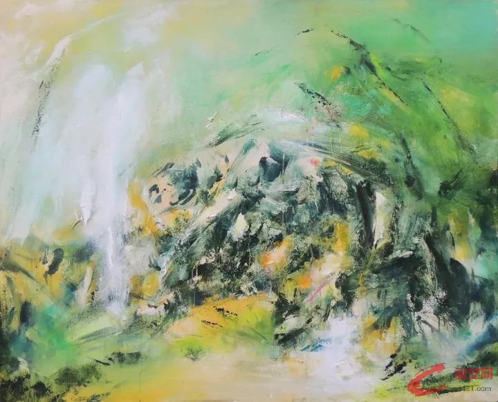 独有此清凉 80x100cm.jpg